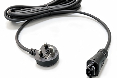 Type G Plug to AC Solar Connector Cable Assembly